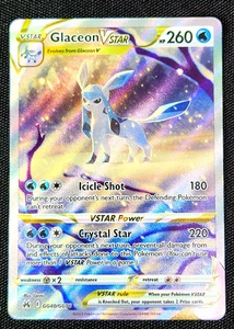 Glaceon VSTAR GG40/GG70 Crown Zenith: Galarian Gallery Pokemon Card - Picture 1 of 3