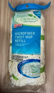 New Quickie Microfiber Twist Mop Refill Green Cleaning NOS - Picture 1 of 2