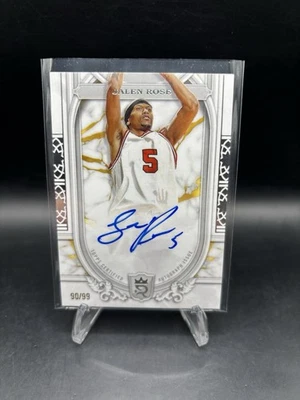 2023-24 Topps Royalty Superior 签名 /99 Jalen Rose #SS-JR 签名 — 第 1/2 张图片