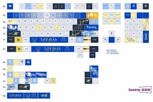 Honkai Star Rail Phainon 143 Keycaps Cherry PBT Dye-sub for Cherry MX Keyboard - Picture 1 of 14