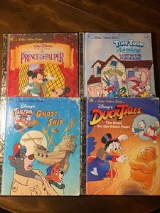 Little Golden Books. Vintage Books From 80’s To 90’s.  Talespin, Tiny Toon, Rare - Bild 1 von 15