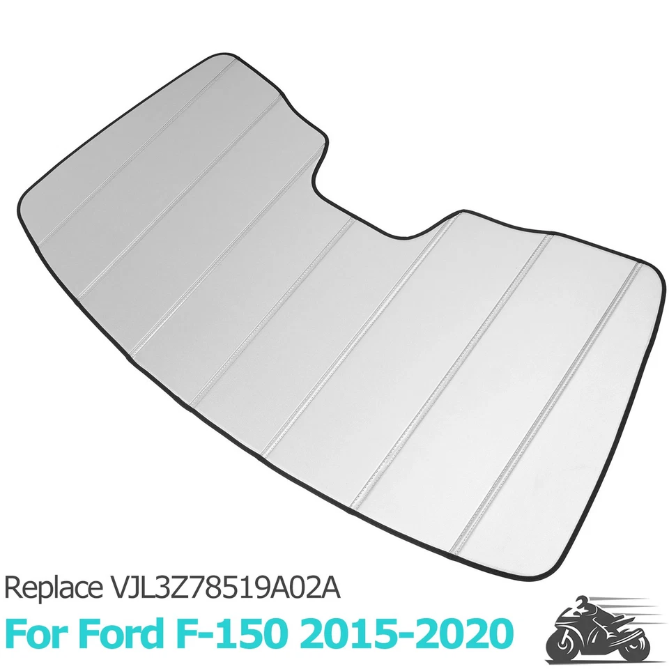 Parabrisas delantero parasol con bolsa de almacenamiento para Ford F-150 2015-2020 Foto 1 de 4