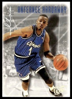 1996 Ultra #141 Anfernee Hardaway   Basketball Orlando Magic - Image 1 of 2