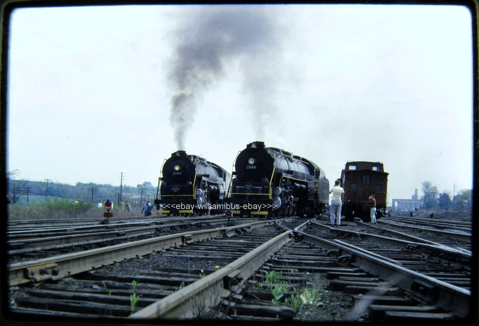 Lectura de diapositivas ferroviarias RDG 2102-2100 vapor Foto 1 de 1