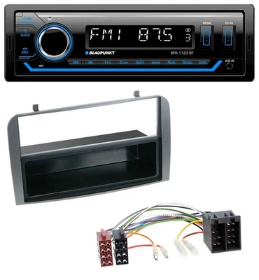 Blaupunkt MP3 Bluetooth USB AUX Autoradio für Alfa Romeo 147 GT Ablagefach anthr - Bild 1 von 4