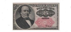 U.S. - Series of 1874 25 Cents Fractional Currency Banknote - Higher Grade - Picture 1 of 2