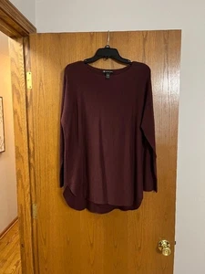 Inc International Concepts Women's Blouse RED Large - Picture 1 of 5