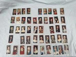 Tarjetas de cigarrillo John Player reyes y reinas de Inglaterra repuestos - Imagen 1 de 2