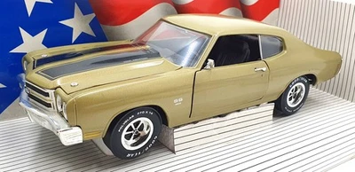 Ertl 1/18 Scale Diecast 7487 - 1970 Chevrolet Chevelle SS454 LS6 - Green - Image 1 of 4