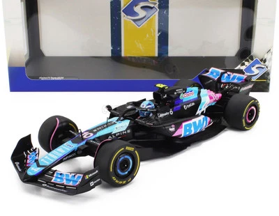 MODELLINO AUTO STATICO SOLIDO ALPINE F1 A524 #10 GASLY MONACO GP 2024 SCALA 1/18 - Immagine 1 di 4