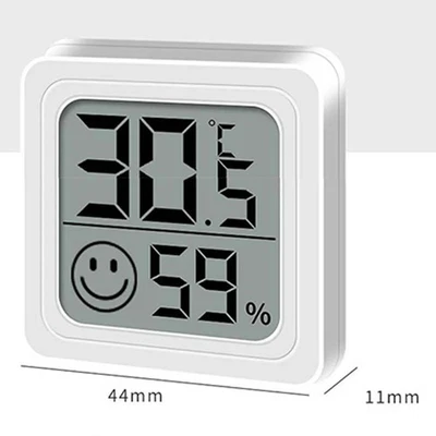 Mini Indoor LCD Thermometer Hygrometer Temp Humidity Sensor Meter - Image 1 of 4