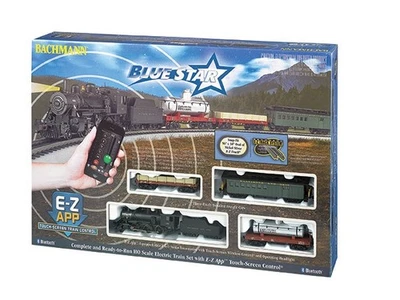 Bachmann HO Blue Star Train Set E-Z App Control 01502 Nuevo en caja Bachmann H-O NUEVO Foto 1 de 2