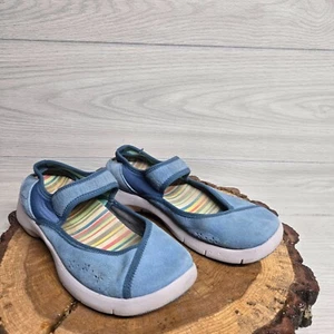 Dansko Kiki Blue Mary Jane Strap Slip On Comfort Shoes Size 39 (8.5-9 M) - Picture 1 of 7