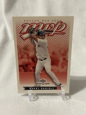 2003 Upper Deck MVP Baseball #31 Manny Ramirez Boston Red Sox - Image 1 of 2
