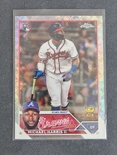 2023 Topps Chrome Logofractor Cards.