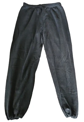 Vintage Jerzees Joggers Sweatpants Black Men's Size 2XL USA Made - Image 1 of 4