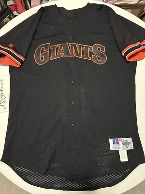 Camiseta deportiva Barry Bonds 1993 emitida por el equipo Russell Giants de San Francisco talla 46 Foto 1 de 4