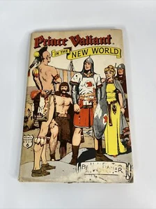Vintage Prince Valiant In The New World Book By Harold Foster 1977 A - Picture 1 of 8