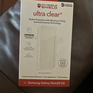 Zagg InvisibleShield Ultra Clear+ Screen Protector for Samsung Galaxy Note20 5G - Picture 1 of 2