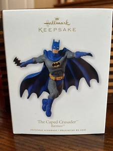 2010 Hallmark Keepsake BATMAN "The Caped Crusader" Ornament - Picture 1 of 2