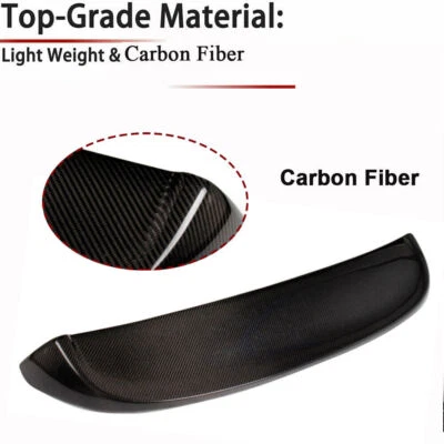 Alerón de techo de fibra de carbono para Benz Smart Fortwo 2008-13 Foto 1 de 4