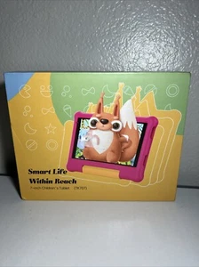 NEW Open Box Smart Life Within Reach TK707 7in Touchscreen Kids Tablet, Pink - Picture 1 of 4
