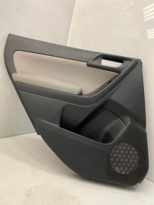 Panel de moldura de puerta trasera Subaru Forester 14-16 lado del conductor derecho negro con tela gris Foto 1 de 4