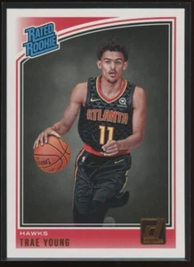 Trae Young 2018-19 Panini Donruss RC #198 C4 - Imagen 1 de 2