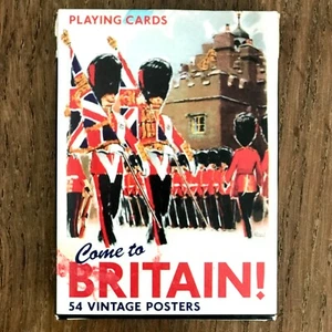 Jeu de 54 cartes COME TO BRITAIN. 54 vintage posters. Britain welcome you - Bild 1 von 9