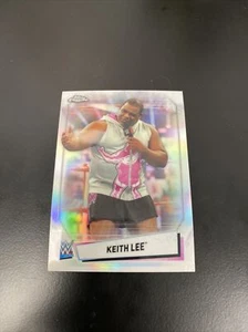 2021 Topps Chrome WWE Keith Lee Refractor #23 AEW - Picture 1 of 2