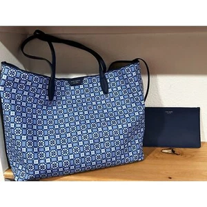 Kate Spade New York Spade Flower Monogram Sutton Medium Tote Bag With Pouch - Bild 1 von 10