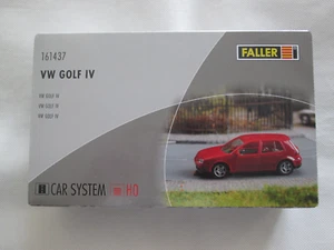 Faller 161437 Car System H0 VW Golf IV in rot Neu und OVP - Bild 1 von 2