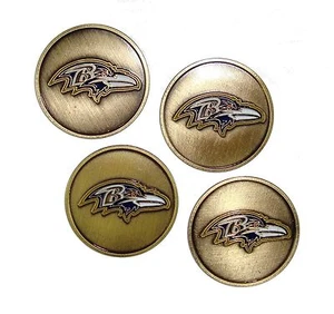 Baltimore Ravens Golf Ball Markers (Set of 4) - Picture 1 of 1