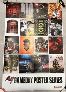 Tampa Bay Buccaneers 2020-21 Gameday Poster Series(EARLY GATE Giveaway Only) - Picture 1 of 7