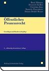 ffentliches Prozessrecht: Grundlagen und Bundes... | Book | condition very good