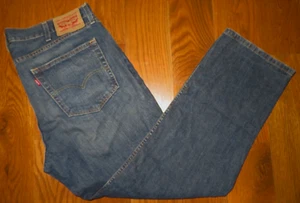 LEVI STRAUSS Levi's 559 Lavado Medio AZUL DENIM Algodón JEANS Hombres 40 x 30 - Imagen 1 de 6