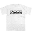 Motorholics Herren Eat Sleep Triumph Rocket III T-Shirt S - 5XL