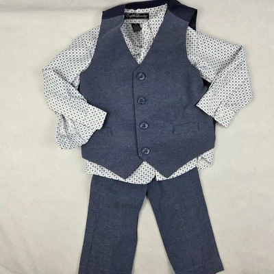Conjunto de 3 piezas de lavandería inglesa talla 3T para niños Foto 1 de 3