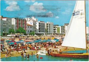CATTOLICA - RIMINI - ALBERGHI VISTI DAL MARE - VIAGG. 1968 -85759- - Picture 1 of 1