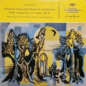 Bruch - Concerto Per Violino e Orchestra N. 1 / Leitner, Schneiderhan - LP 10" T - Picture 1 of 3