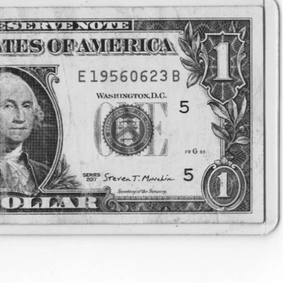 $1 BIRTHDAY NOTE "19560623"; JUNE 23, 1956 - Image 1 of 3