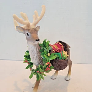 2016 Hallmark Keepsake 9” Tall Tabletop Figure Father Christmas’s Reindeer - Picture 1 of 6