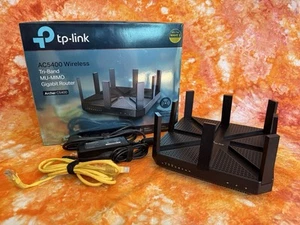 TP-Link Archer C5400 AC5400 Tri-Band Wireless MU-MIMO Gigabit Router WLAN - Bild 1 von 6