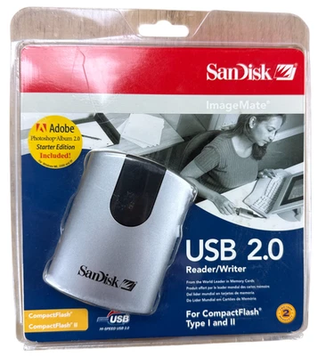 NEW Sealed SanDisk ImageMate USB 2.0 5‑in‑1 Card Reader/Writer SDDR‑99‑A15 - Image 1 of 2