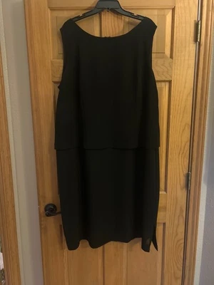 Vestido para mujer R&K Originals de colección forrado negro talla 22 Foto 1 de 4