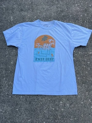 Camiseta de concierto Zac Brown Band 2011 Knee Deep Southern Ground Tour azul talla M Foto 1 de 4