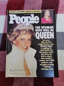 People Magazine July 16 1990 The Woman Who Will Be Queen, Vanna White,unread Ln - Picture 1 of 21
