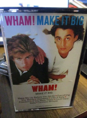 1984 WHAM! Make It Big US Cassette Columbia FCT 39595 GEORGE MICHAEL VG+ - Image 1 of 3
