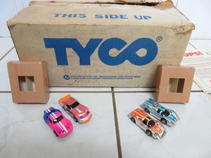 Vintage Tyco Slot Car Set P6235Q/JC Penny 920-3639 Nite-Glow 4 Lane Racing WORKS - Picture 1 of 10