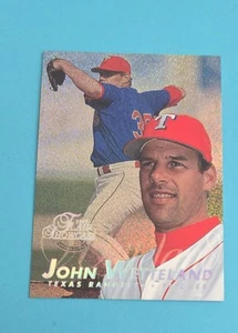 1997 Flair Showcase Row 0 #89 John Wetteland Texas Rangers BASEBALL Card L7 - Picture 1 of 2